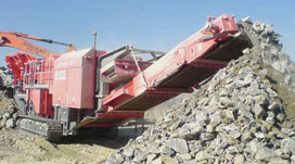 新金2004型破碎機石設備廠家